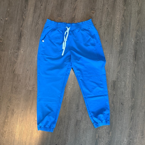 Figs Royal Blue High Waisted Regina Jogger XLP (1 of 2 available) - Picture 1 of 5